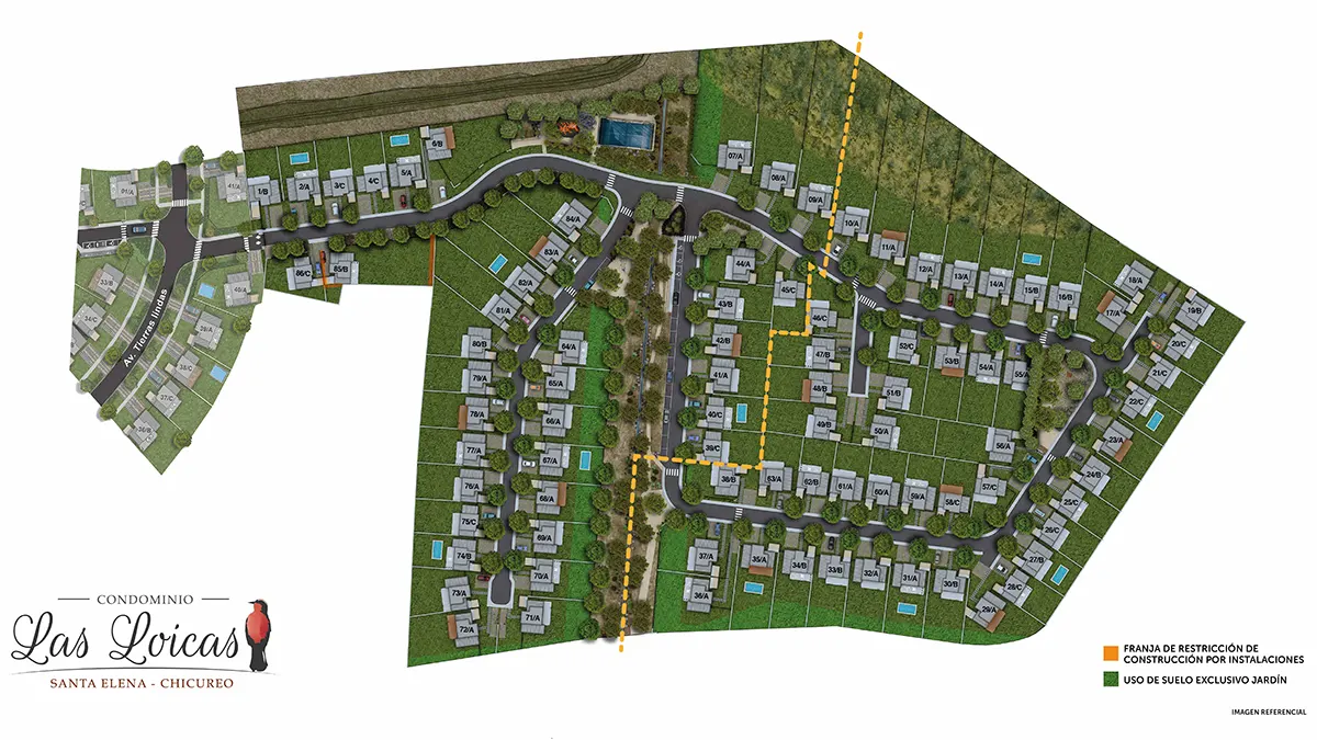 Vista Masterplan Etapa II y III